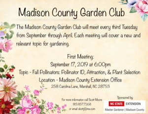 Cover photo for Madison County Garden Club