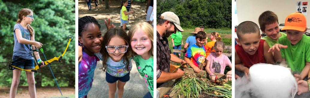 Youth at 4-H camps.