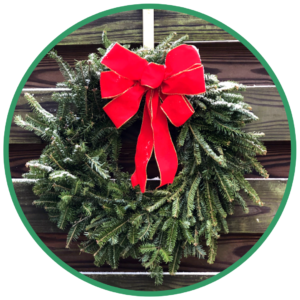 Cover photo for Buy Local Holiday Wreaths to Support 4-H'ers