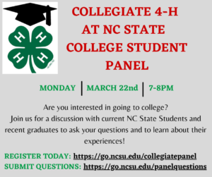 Collegiate Meeting Annoucement