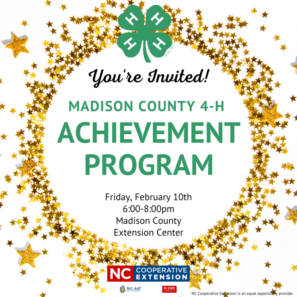 Gold stars: You're invited to 4-H Achievement Program