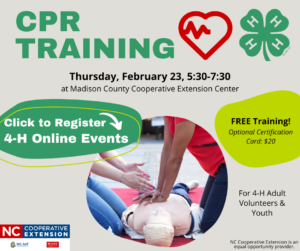 CPR Training Flyer- Click to Register
