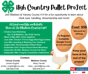Cover photo for High Country 4-H Pullet Project
