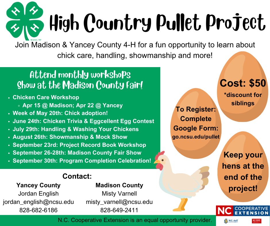 High Country Pullet Project