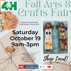 Cover photo for Shop 4-H Fall Arts & Crafts Fair