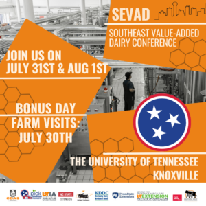 Cover photo for Registration Open for 2025 Southeast Value-Added Dairy Conference!