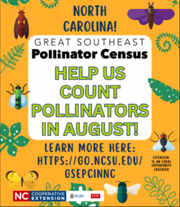 Cover photo for The Great Southeast Pollinator Census