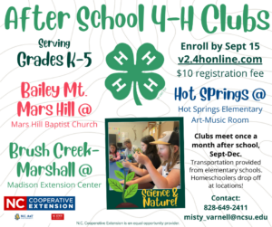 Cover photo for Fall After School 4-H Clubs
